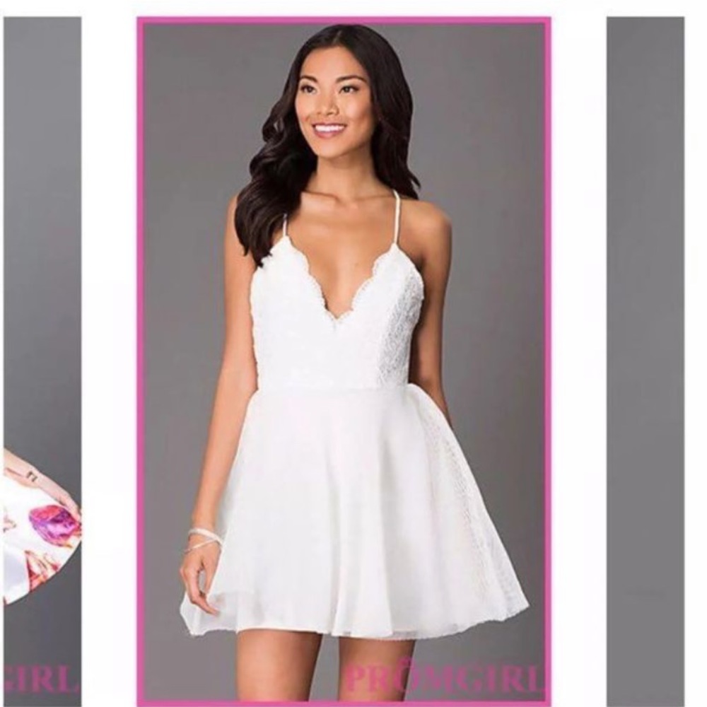 Promgirl flare dress